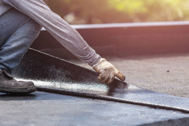 Professional Waterproofing technician working in Universal, IN